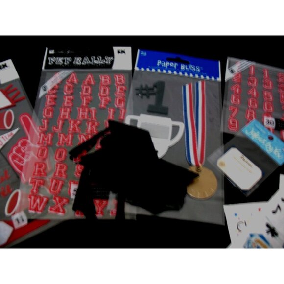 Creative Memories Graduate Cheerleading Pep Rally Photo album accessories - Picture 10 of 13